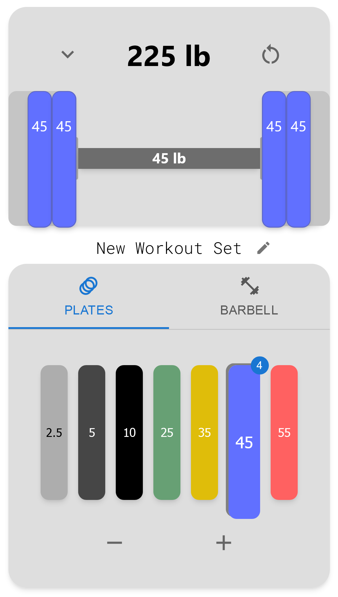 Barbell Calculator Project Screenshot